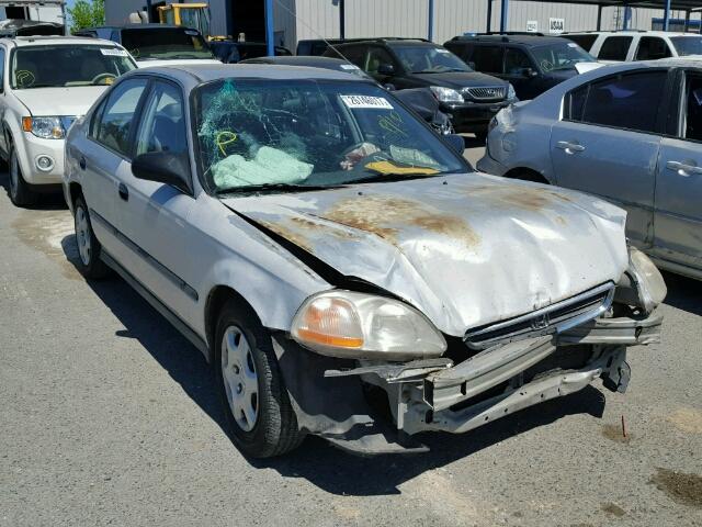 2HGEJ657XWH500460 - 1998 HONDA CIVIC LX SILVER photo 1