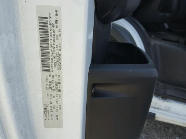 3C6TRVDG4HE522115 - 2017 RAM PROMASTER 白色 照片 10