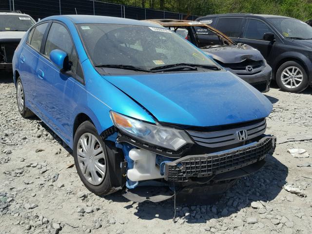 JHMZE2H35BS000231 - 2011 HONDA INSIGHT BLUE photo 1