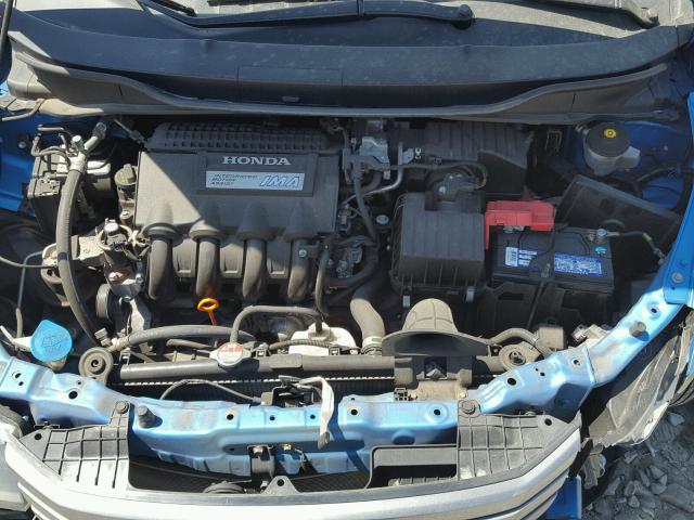 JHMZE2H35BS000231 - 2011 HONDA INSIGHT BLUE photo 7