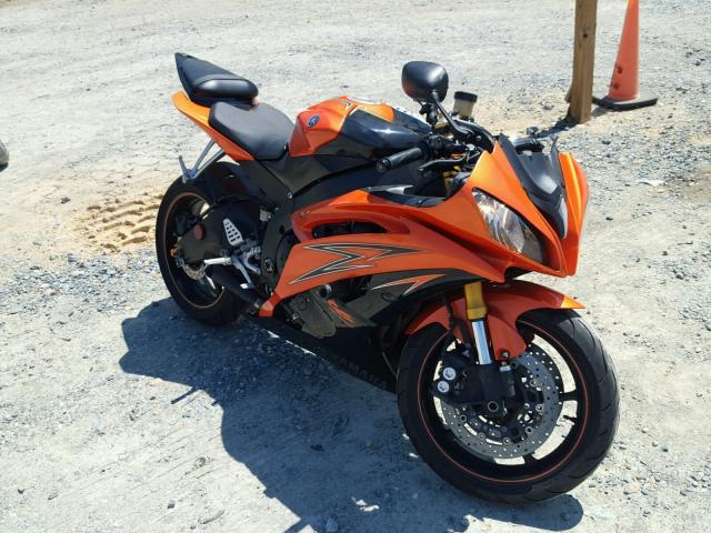 JYARJ16E29A018953 - 2009 YAMAHA YZFR6 ORANGE photo 1