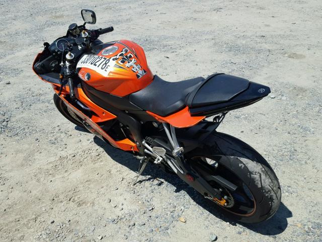 JYARJ16E29A018953 - 2009 YAMAHA YZFR6 ORANGE photo 3