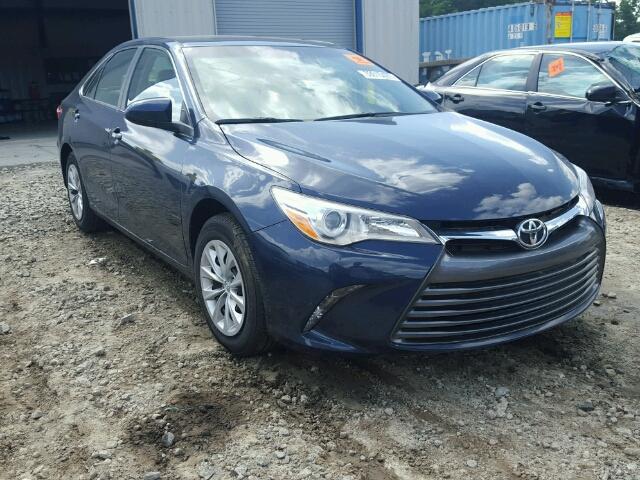 4T1BF1FK9HU754276 - 2017 TOYOTA CAMRY BLUE photo 1