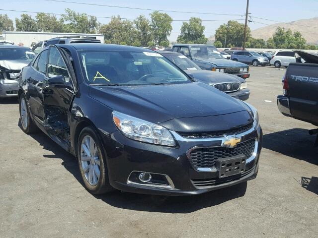 1G11D5SL0FF260166 - 2015 CHEVROLET MALIBU BLACK photo 1