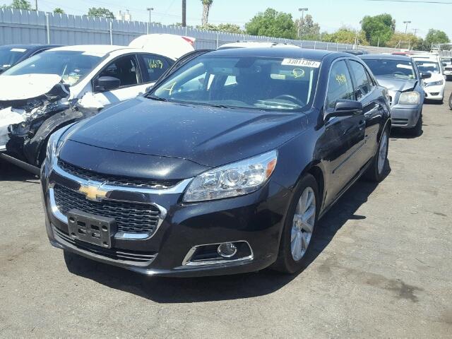 1G11D5SL0FF260166 - 2015 CHEVROLET MALIBU BLACK photo 2