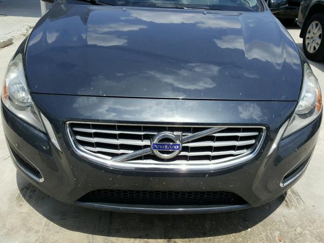 YV1622FS5C2078124 - 2012 VOLVO S60 T5 GRAY photo 9