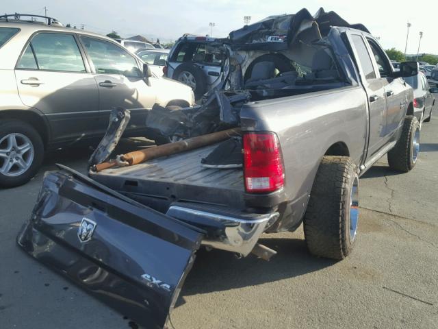 1C6RR7GT3HS537653 - 2017 RAM 1500 SLT GRAY photo 4