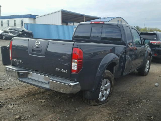 1N6AD0CW1BC428926 - 2011 NISSAN FRONTIER S CHARCOAL photo 4