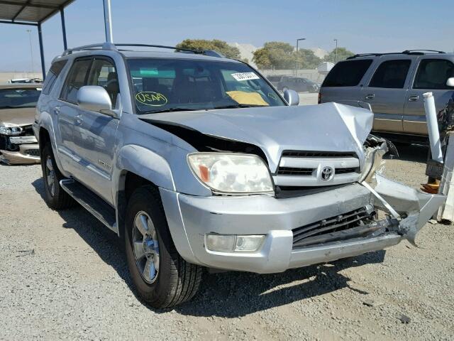 JTEBT17R940043196 - 2004 TOYOTA 4RUNNER SILVER photo 1