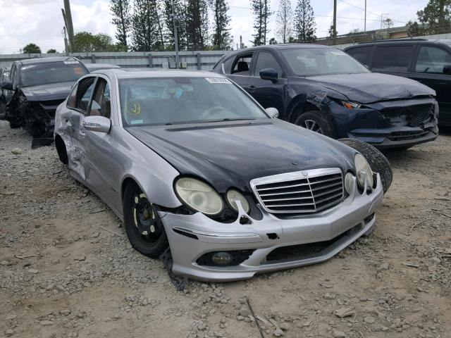 WDBUF70J53A236691 - 2003 MERCEDES-BENZ E 500 SILVER photo 1