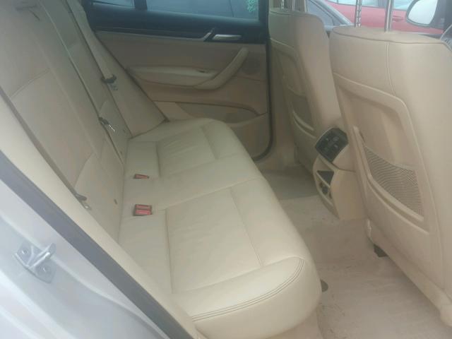 5UXWX9C51F0D58591 - 2015 BMW X3 XDRIVE2 ვერცხლისფერი ფოტო 6