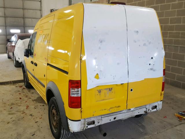 NM0LS7CN3CT097217 - 2012 FORD TRANSIT CO YELLOW photo 3