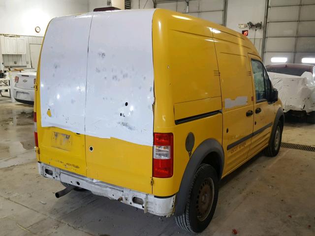 NM0LS7CN3CT097217 - 2012 FORD TRANSIT CO YELLOW photo 4