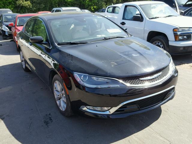 1C3CCCCG9FN582355 - 2015 CHRYSLER 200 C BLACK photo 1