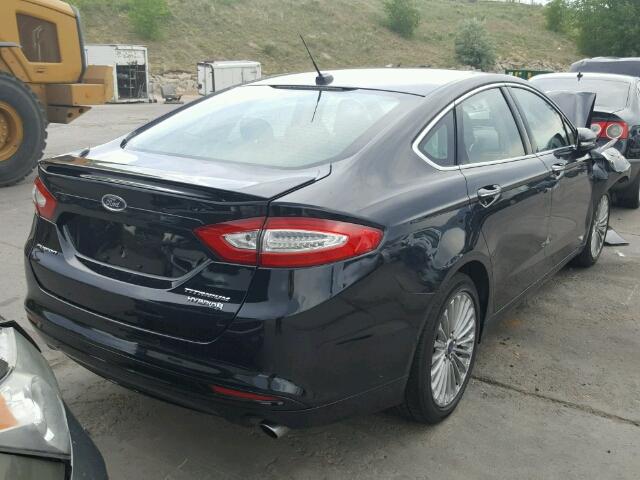 3FA6P0RU2ER242118 - 2014 FORD FUSION TIT BLACK photo 4