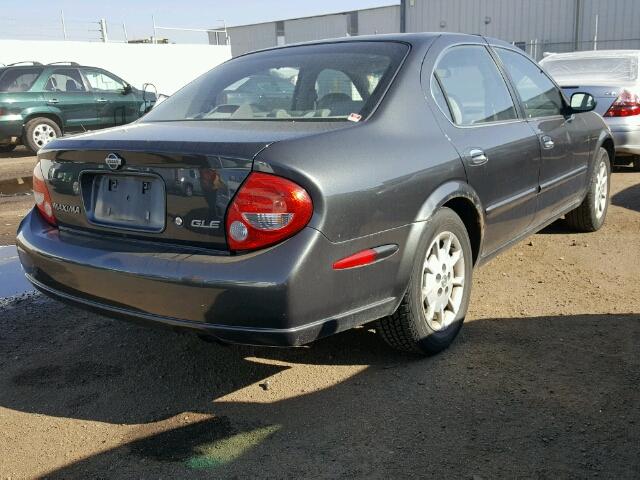 JN1CA31A4YT002172 - 2000 NISSAN MAXIMA GLE GRAY photo 4