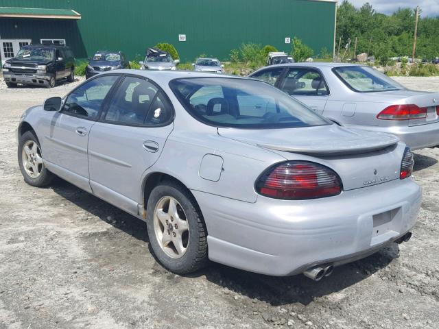 1G2WP5210WF287410 - 1998 PONTIAC GRAND PRIX SILVER photo 3