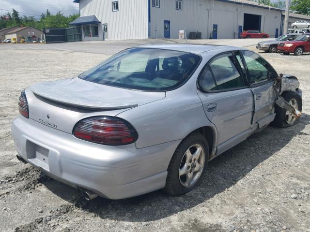 1G2WP5210WF287410 - 1998 PONTIAC GRAND PRIX SILVER photo 4