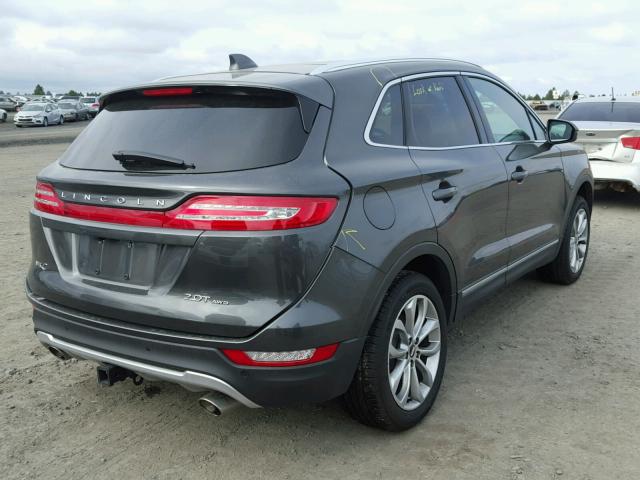 5LMCJ2D9XHUL56239 - 2017 LINCOLN MKC SELECT GRAY photo 4
