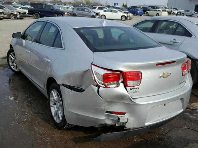 1G11C5SA3DF340978 - 2013 CHEVROLET MALIBU 1LT 银色 照片 3