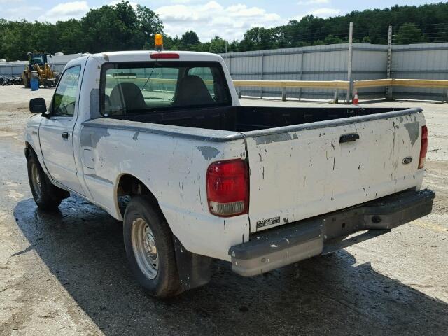 1FTYR10C9YPB52922 - 2000 FORD RANGER WHITE photo 3