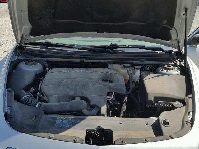 1G1ZB5EB7A4110037 - 2010 CHEVROLET MALIBU LS ვერცხლისფერი ფოტო 7