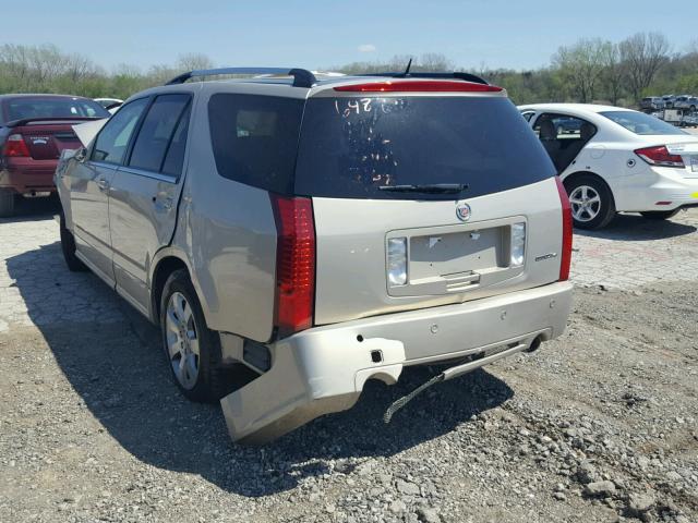 1GYEE437990123164 - 2009 CADILLAC SRX BEIGE photo 3