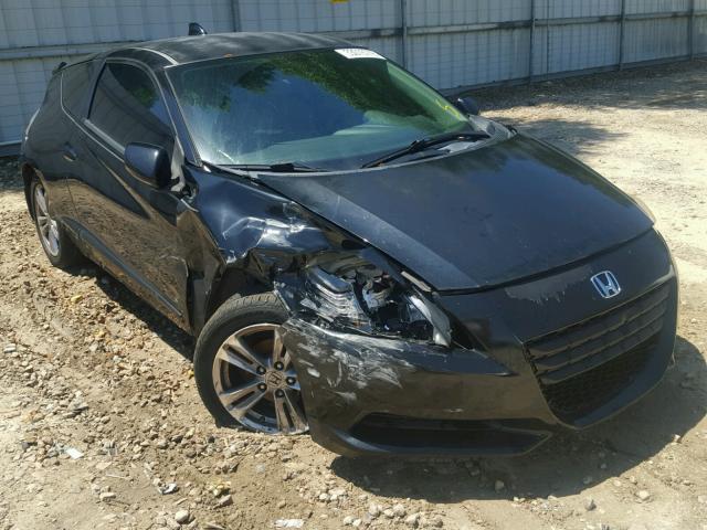 JHMZF1C40BS012648 - 2011 HONDA CR-Z BLACK photo 1