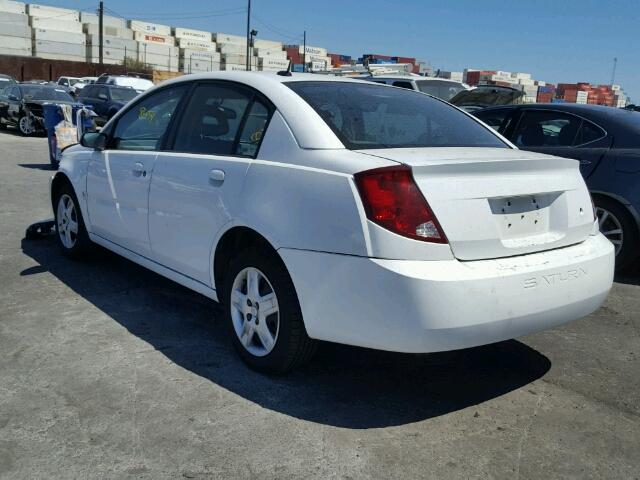 1G8AJ55F67Z160993 - 2007 SATURN ION LEVEL WHITE photo 3