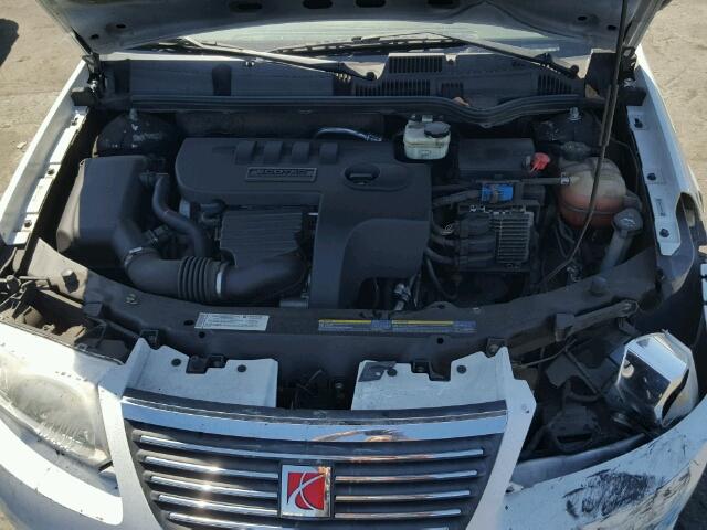 1G8AJ55F67Z160993 - 2007 SATURN ION LEVEL WHITE photo 7
