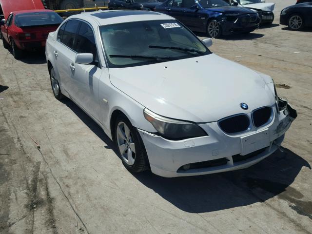 WBANF33526CS34285 - 2006 BMW 525 XI WHITE photo 1