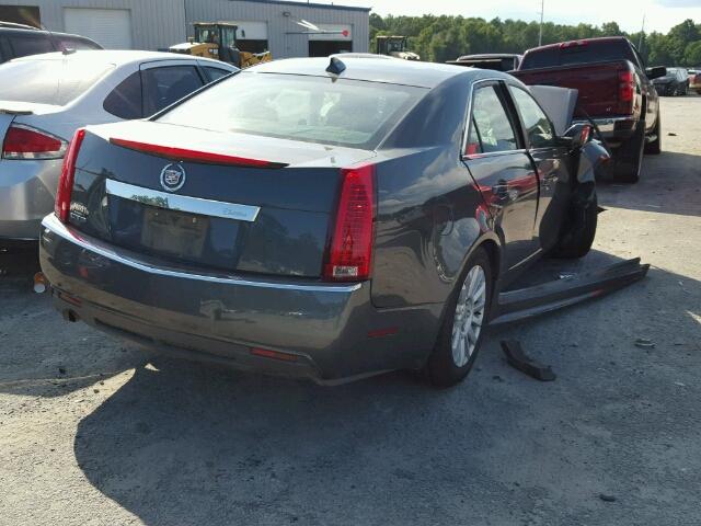 1G6DF5E5XD0154970 - 2013 CADILLAC CTS LUXURY CHARCOAL photo 4