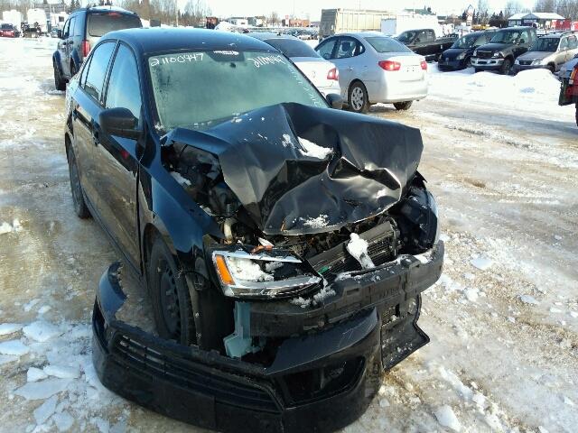 3VW1K7AJ8BM329489 - 2011 VOLKSWAGEN JETTA BASE Սև լուսանկար 1