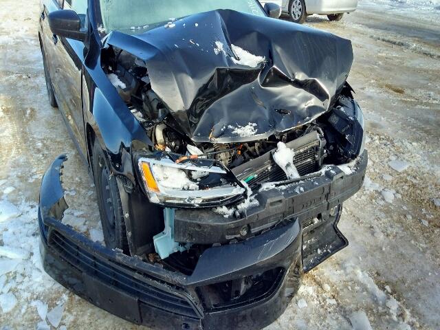 3VW1K7AJ8BM329489 - 2011 VOLKSWAGEN JETTA BASE Սև լուսանկար 9