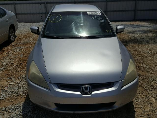 3HGCM56445G711147 - 2005 HONDA ACCORD LX SILVER photo 9