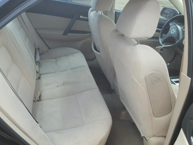 1YVHP80C165M01019 - 2006 MAZDA 6 I Қара фото 6