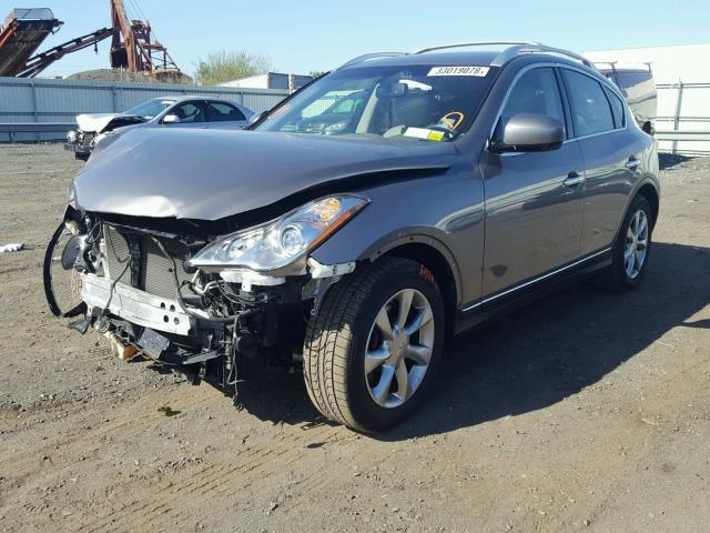 JNKAJ09F68M362670 - 2008 INFINITI EX35 BASE GRAY photo 2