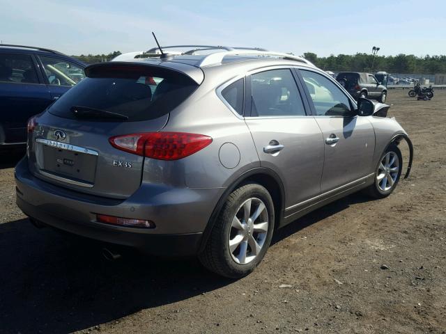 JNKAJ09F68M362670 - 2008 INFINITI EX35 BASE GRAY photo 4