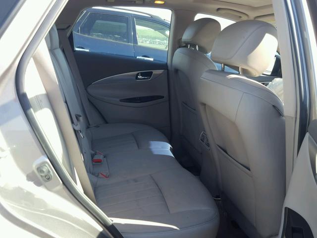 JNKAJ09F68M362670 - 2008 INFINITI EX35 BASE GRAY photo 6