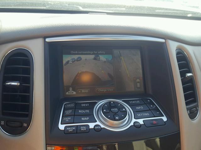 JNKAJ09F68M362670 - 2008 INFINITI EX35 BASE GRAY photo 9