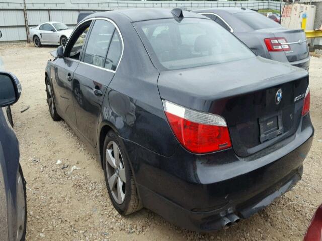 WBANF735X6CG67251 - 2006 BMW 530XI BLACK photo 3