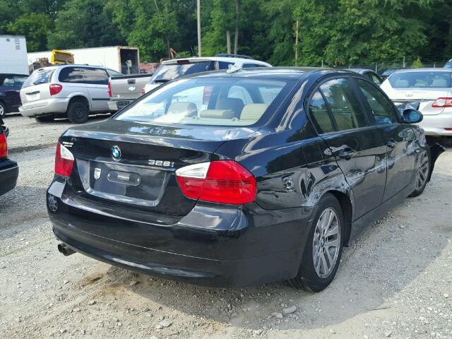 WBAVA335X7KX78815 - 2007 BMW 328 I BLACK photo 4