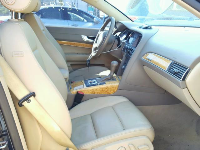 WAUDH74F86N094669 - 2006 AUDI A6 3.2 QUA BLUE photo 5