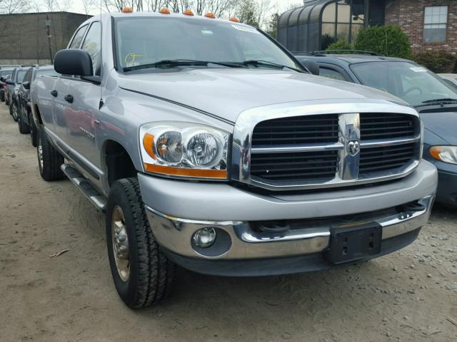 3D7KS28D06G191287 - 2006 DODGE RAM 2500 S SILVER photo 1