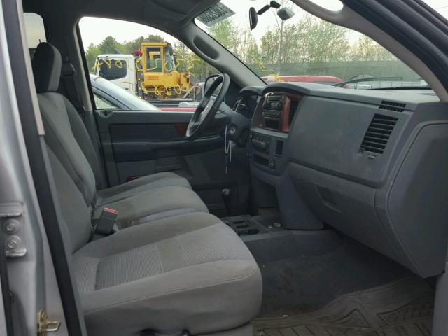 3D7KS28D06G191287 - 2006 DODGE RAM 2500 S SILVER photo 5