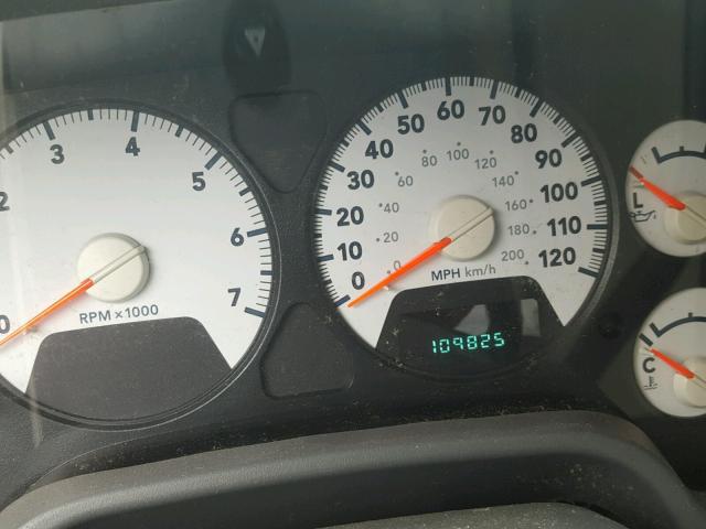 3D7KS28D06G191287 - 2006 DODGE RAM 2500 S SILVER photo 8