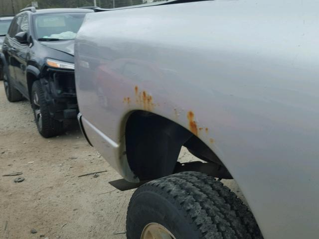 3D7KS28D06G191287 - 2006 DODGE RAM 2500 S SILVER photo 9