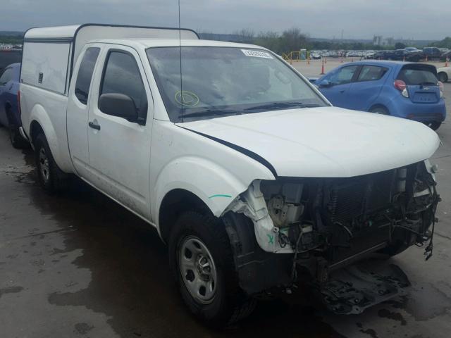 1N6BD0CT6FN709253 - 2015 NISSAN FRONTIER S WHITE photo 1