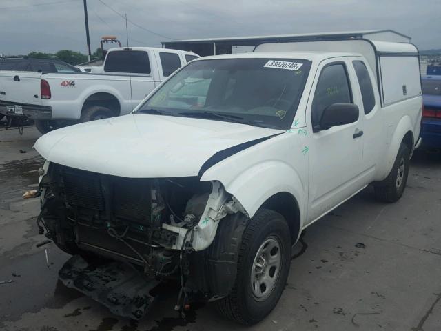 1N6BD0CT6FN709253 - 2015 NISSAN FRONTIER S WHITE photo 2