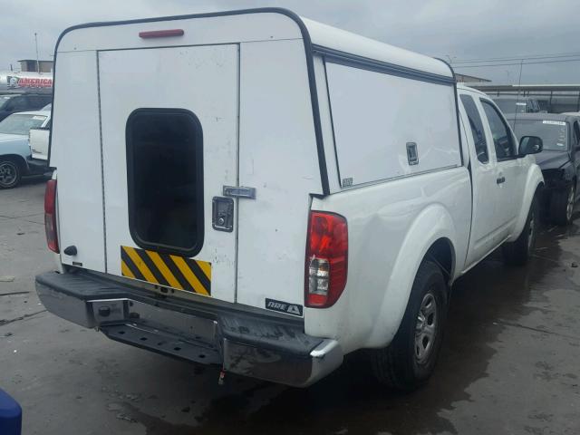 1N6BD0CT6FN709253 - 2015 NISSAN FRONTIER S WHITE photo 4